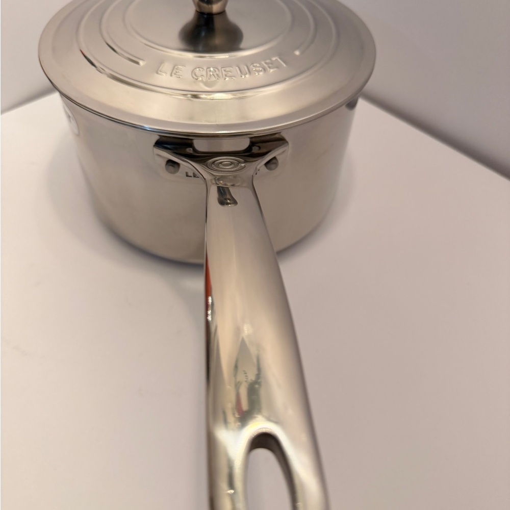 Le Creuset Silver Saucepan